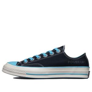 Кроссовки chuck taylor all star 1970s sneakers black/blue/orange Converse, черный