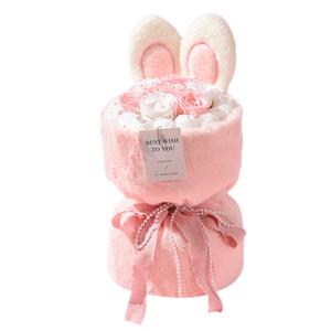 Плюшевая кукла Hug Tube Bouquet Dolls высотой 35 см Whoops, розовый