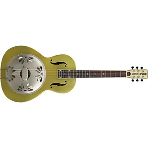 Акустическая резонаторная гитара Gretsch Limited Edition G9202 Honey Dipper Special, цвет Bell Bronze