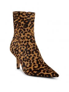 Черные кожаные ботинки Alston Steve Madden, leopard