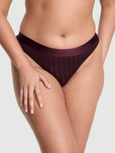 Трусики-Стринги из ультратонкого модала с логотипом Cotton, ultra-fine modal winter wine