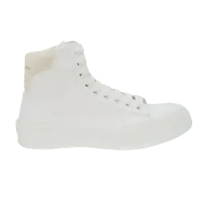 Кроссовки Alexander McQueen Deck Plimsoll High, белый