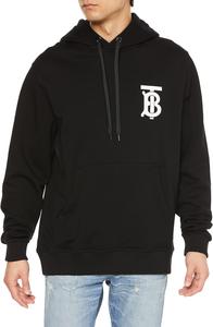 Мужская толстовка BURBERRY с логотипом TB (8024604), черный