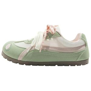 Низкие повседневные туфли женские Alxnan, Green