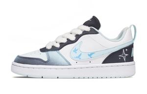 Court Borough Swift News, Lingering Mist Hawthorn Slip Resistant Abrasion Resistant Low top Nike, черный