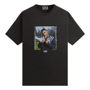 Винтажная футболка KITH с изображением Майка Тайсона, цвет «черный»