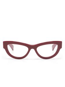 Gucci Eyewear очки в оправе 'кошачий глаз', красный