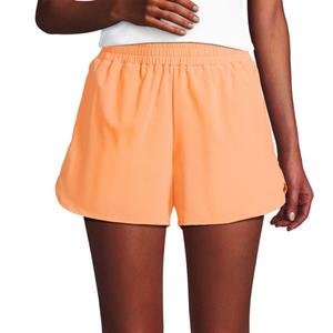 Женские спортивные тканые шорты длиной 4 дюйма Lands' End, цвет soft orange