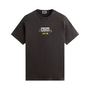 Футболка Kith For Mickey & Friends Family Portrait Vintage 'Black', черный