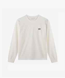 Футболка с длинными рукавами 406 с нашивкой с логотипом.