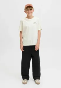Футболка с принтом jjebrandes Jack & Jones Junior, Antique White