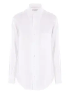 Льняная рубашка Loro Piana, белый