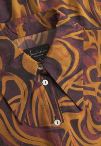 Блузка на пуговицах PRINTED AIR Jascha Stockholm, коричневый