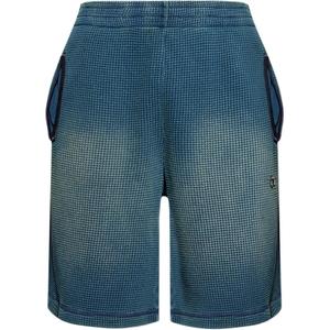 Шорты с карманами фактурные DIESEL, синий