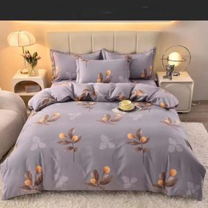 Belle Комплект постельного белья, 4 предмета, 100% хлопок, для кровати 1.5м, пододеяльник 200*230см