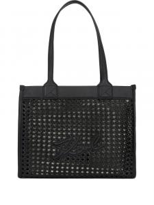 Сумка-шоппер среднего размера K/Skuare Karl Lagerfeld, черный