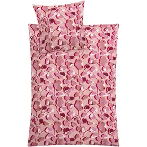 Постельное белье Kleine Wolke «Cataloni», яркий дизайн, красный