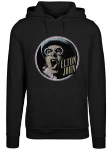 Толстовка F4NT4STIC Elton John Vintage Circle, Black