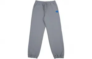 Брюки спортивные с логотипом и шнурком ADER ERROR, серый