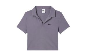 Женская рубашка поло серии Sportswear Essentials, фиолетовая Nike