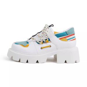 NiuwaStudio Женские Многоцветные Чанки Кроссовки Low-Top