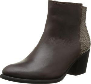 Женские ботинки PIECES Chelsea с коротким каблуком, Grey Dark Grey