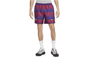 Спортивные шорты мужские благородные красные Nike, красный