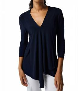 Асимметричный топ в полночь Joseph Ribkoff, темно-синий