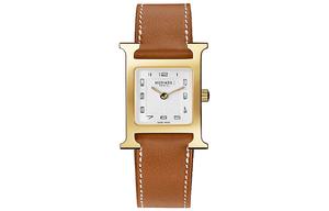 HERMES Часы Heure H Collection Wrist Watch Quartz Movement White Dial Women's Watch