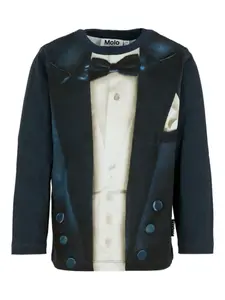 Толстовка с длинными рукавами и принтом смокинга Molo, синий