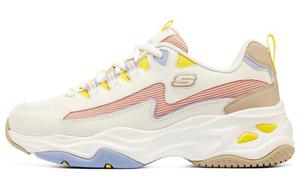 Кроссовки женские D"Lites 4.0 Chunky с низким верхом, белые/розовые/синие Skechers