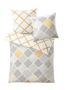 Сатиновое постельное белье Smilla в графитовом цвете Kleine Wolke, 155 x 220 + 80 x 80 см