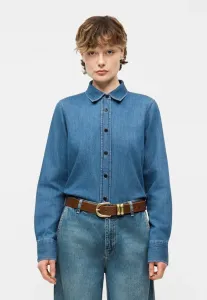 Классическая блузка на пуговицах Closed, Light Blue