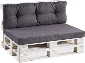 Подушки для поддонов, подкладки для поддонов ППФ (подушка сиденья 120х80 гладкая, антрацит)