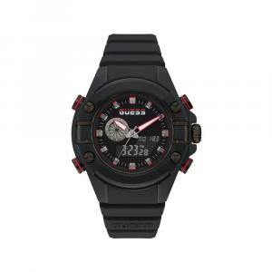 Часы из черной смолы GUESS