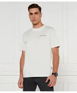 Футболка s-albula Loose fit Napapijri, бежевый