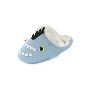 Сандалии Shark Winter Sharkicks Winter Nightwing с открытым носком унисекс HelloSlippers, Black