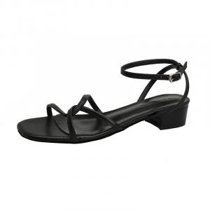 TATAYA Женские сандалии на одной застежке черные, цвет Black