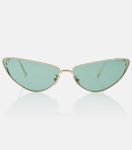 Солнцезащитные очки MissDior B1U в оправе «кошачий глаз» Dior Eyewear, зеленый