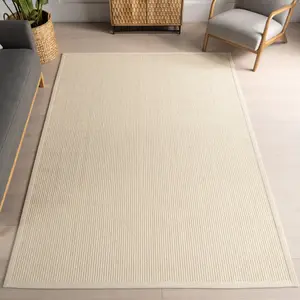 Ковер Monica Geometric Wool Area Rug nuLOOM, 152x244 см, светло-бежевый