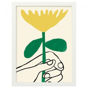 Рамка с постером, цветок для тебя, 30х40 см IKEA Rödalm