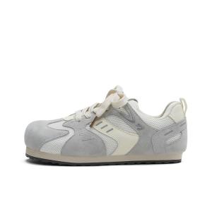 Легкие дышащие низкие повседневные туфли серии Puff для женщин MASOOMAKE, Cloud White