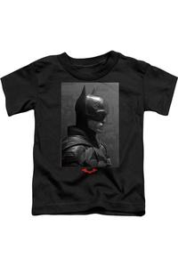 Футболка с портретом из фильма «Бэтмен» (2022) для малышей Gildan, черный