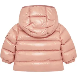 Moncler Пуховик Bady с капюшоном, розовый, для малышей