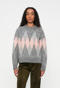 Джемпер Marc O'Polo DENIM PULLOVERS LONGSLEEVE CREW NECK, Medium Grey/Grey