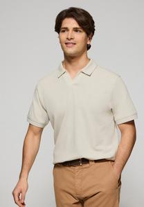 Рубашка поло MICROESTRUCTURE BUTTONLESS MONOGRAM PASCAL Polo Club, серый