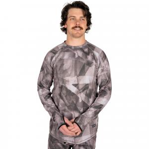 Мужская футболка-футболка Summit Base Layer с круглым вырезом Blackstrap, Angles Desert