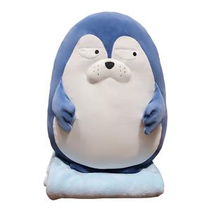 Плюшевая игрушка морские обитатели акула морской лев пингвин высота 55см FANNIKEER