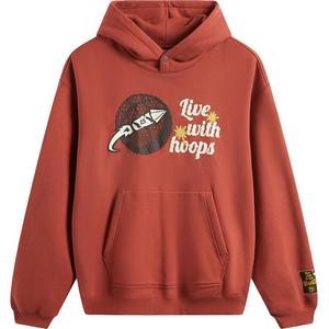 LINING Свитшот мужской оранжево-красный