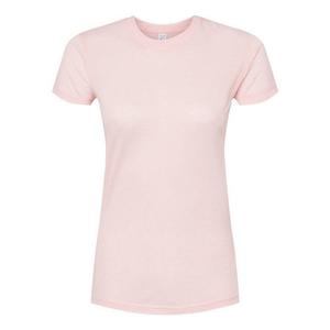 Tultex Женская футболка Slim Fit из полиэстера, цвет Heather Pink